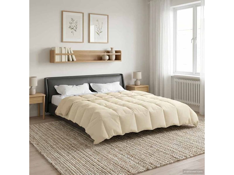  Couette - duvet d'été 200 x 240 cm été microfibre (100% polyester)  - Conforama B