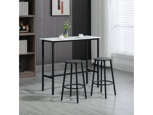 Ensemble table rectangulaire 0 banc(s) 2 chaise(s) 0 tabouret(s) inclu(s) <strong></strong> <strong></strong> 