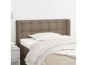 Tete de lit A poser largeur 83 cm taupe