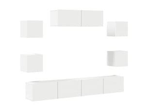 Meuble tv coloris blanc 30.5 cm <strong></strong>  <strong></strong>