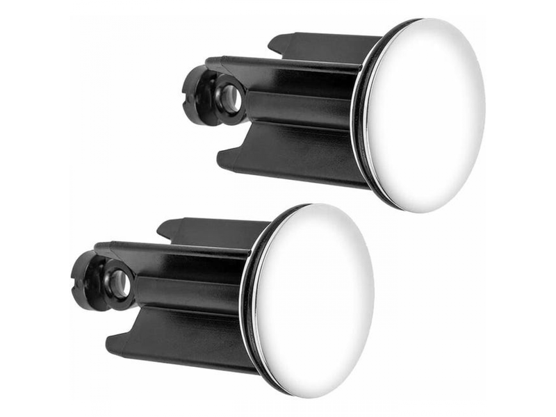 Bouchons d'évier, 2 pièces, universels, de qualité supérieure, pour lavabos, bidets et salle de bain (40 mm) - Conforama A