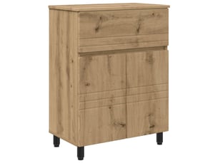 Unité de vanité de salle de bain, meuble de rangement chêne artisanal shl6176
