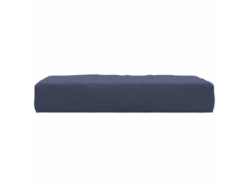  Coussin de palette, coussin de chaise, coussin de canapé bleu marine 60x60x9,5 cm tissu oxford cf55315  - Conforama D