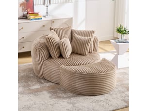 Deplimousse 2 places MIVRAY camel et marron