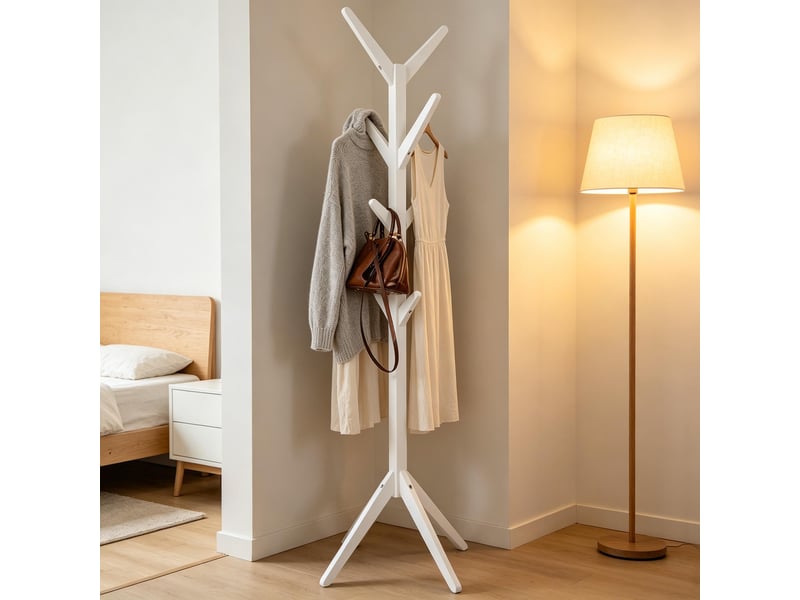  Porte-manteau en bois, porte-manteau design moderne, porte-manteau de salon (uniquement avec porte-manteau) 1005001940784130-1 - Conforama B
