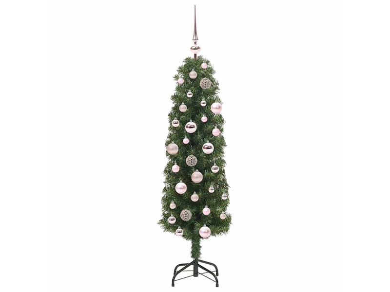Sapin de noël artificiel, arbre de noël vert 120 cm pvc et acier et plastique shl616 - Conforama D