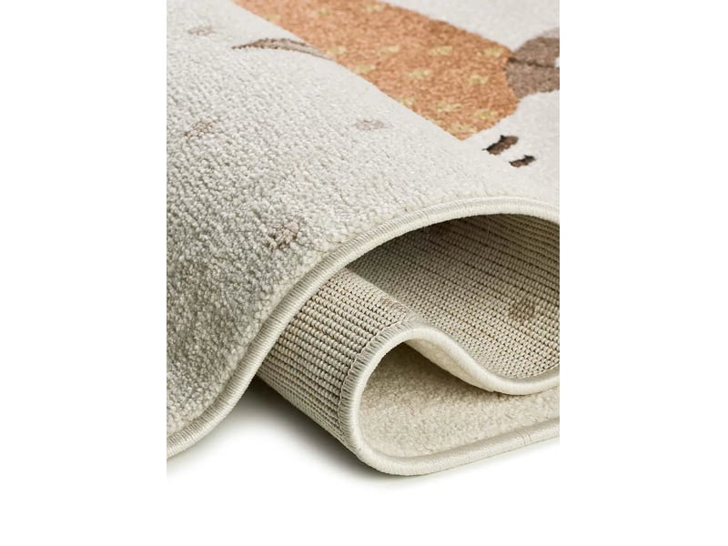 Tapis enfant chiens saucisses intérieur blanc, 120 x 170 cm 51379 - Conforama D