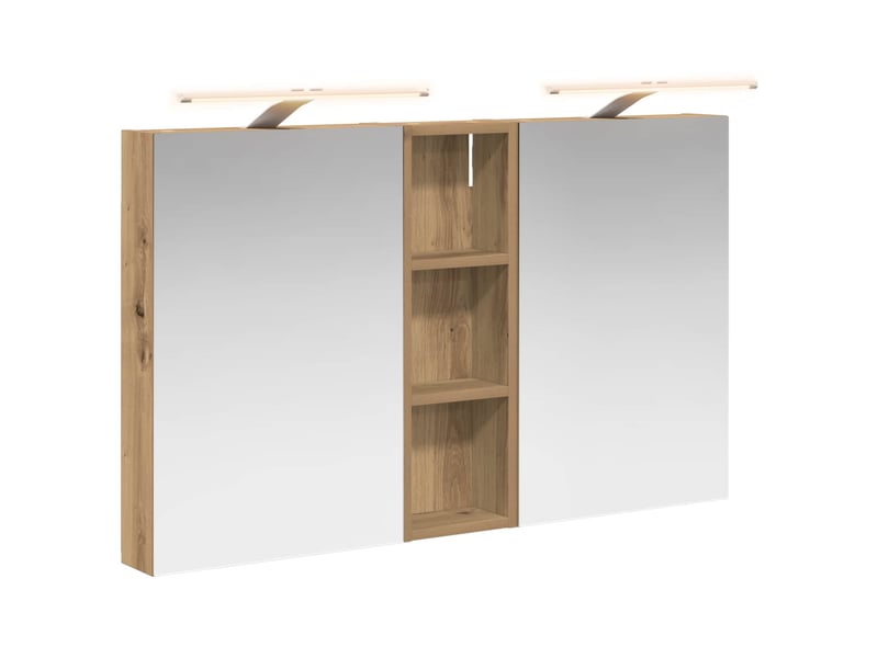  Ensemble de meubles de salle de bain 3 pcs 100x10.5x60.5 cm shl9737  - Conforama A