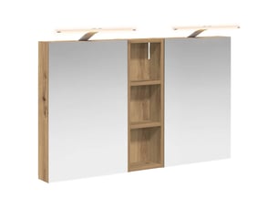 Ensemble de meubles de salle de bain 3 pcs 100x10.5x60.5 cm shl9737