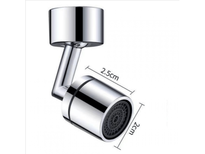  Robinet universel, conception à double chasse d'eau à sept positions, rallonge rotative anti-éclaboussures  - Conforama C