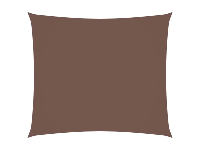  Voile de parasol - voile d'ombrage tissu oxford rectangulaire 2,5x3 m marron  - Conforama A