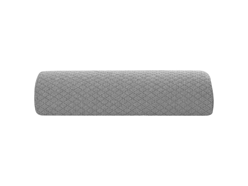  Coussin pour les jambes, oreiller 52 x 20 x 11 cm moyen gris cf56577  - Conforama D