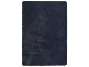 Tapis | tapis de sol | tapis shaggy à poils longs navarra bleu marine 120x170 cm