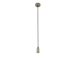 Armature de suspension fabrilamp puja cuir 1 x e27 réglable 22-85 cm 10x10 cm
