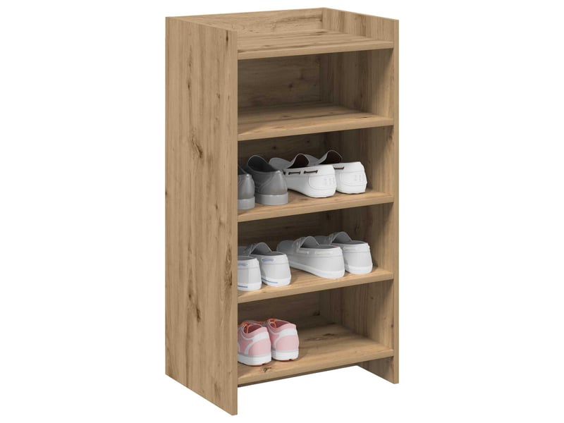  Meuble à chaussure, cabinet à chaussures 48x36x92 cm bois d'ingénierie shl7889  - Conforama C