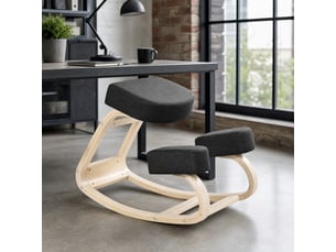 Tabouret de bureau <strong>MEULVA</strong> <strong></strong> avec assise réglable en hauteur
