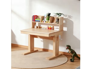 Bureau enfant DESVIAE  92 cm coloris naturel