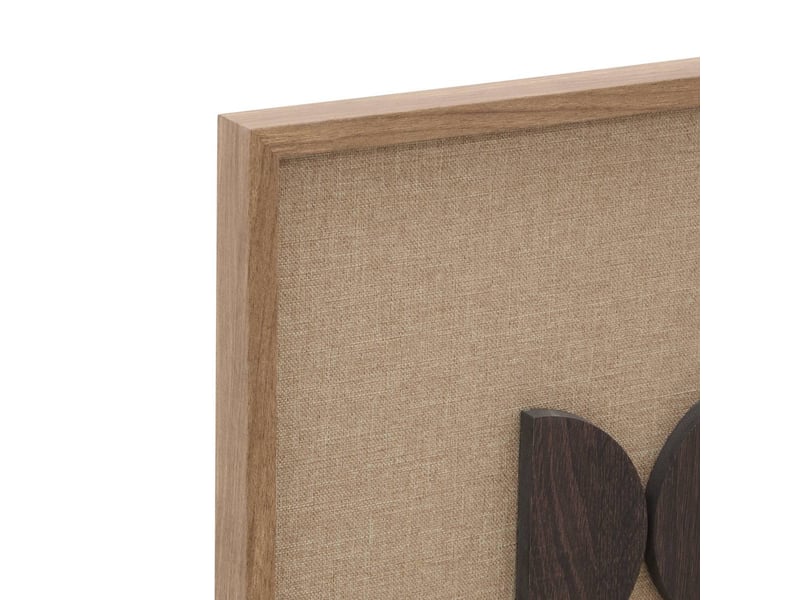  Toile 3d nyer carré 60x60cm beige NYER - Conforama B