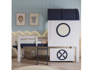 Lit superposé 90x200 cm <strong>OKWISH</strong>  <strong></strong> coloris bicolore