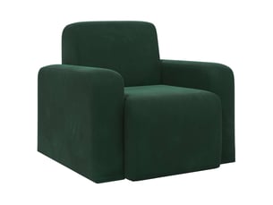 Fauteuil fixe VIDAXL  Tissu vert