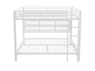 Lit superposé 140x200 cm avec armoires de rangement lit 1 personne avec éclairage led, blanc, lit adulte