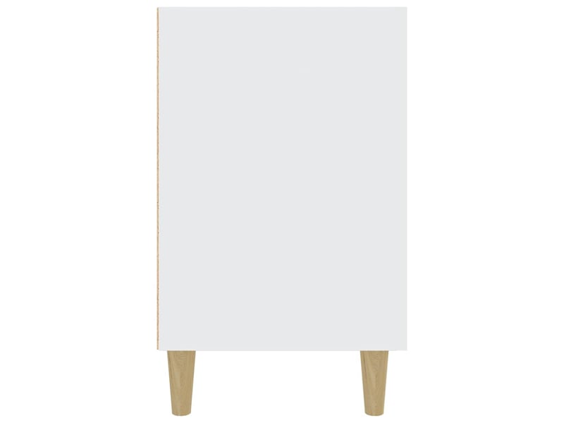  Buffet - bahut - meuble de rangement blanc 100x36x60 cm bois d'ingénierie  - Conforama D