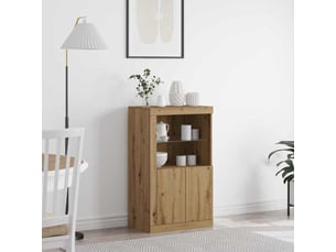 Buffet    <strong></strong> <strong></strong> - 60.5 cm coloris bois clair 