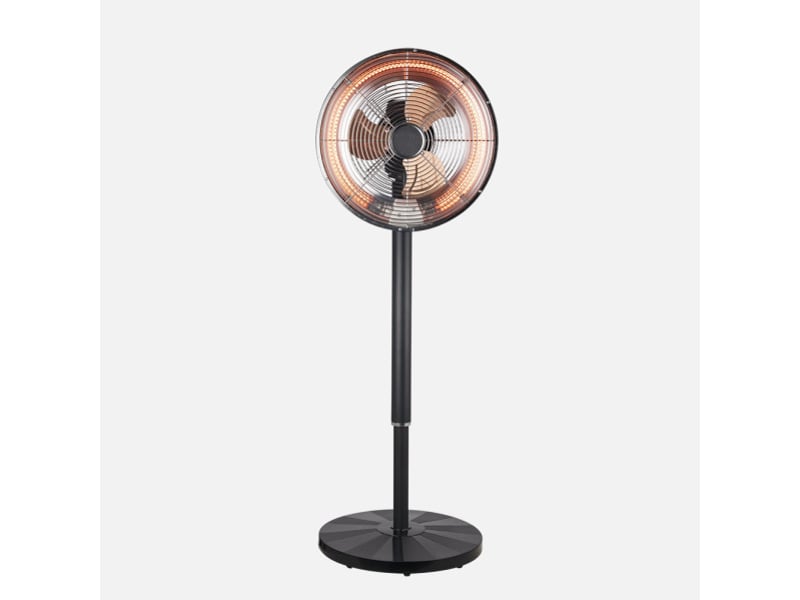 Ventilateur sur pied fabrilamp practico 55 w 3 vitesses noir 259242009 - Conforama C