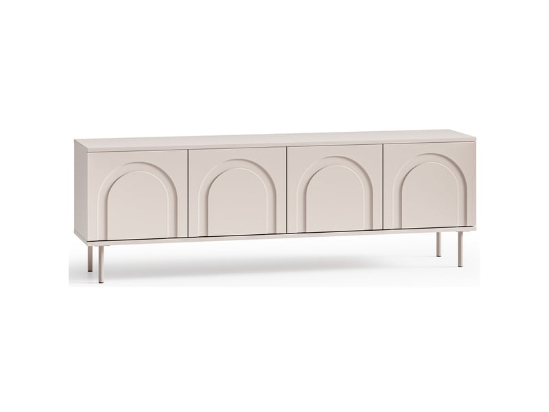  Selsey orvella - meuble tv 4 portes - 159 cm - grėge Orvella - Conforama A