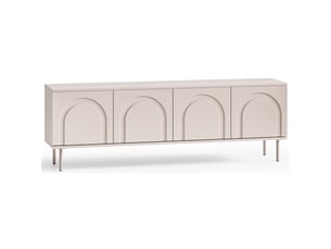 Meuble tv coloris taupe 159.7 cm SELSEY Orvella