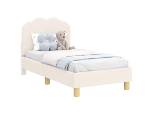 Lit simple 70x140 cm    coloris beige