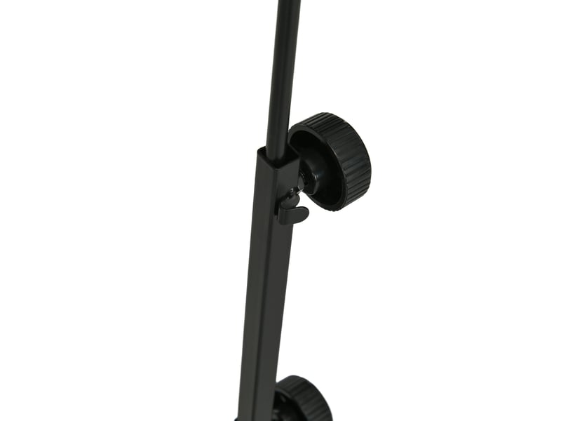  Support de lampe chauffante pour terrarium 40x15x95 cm réglable métal noir  - Conforama E