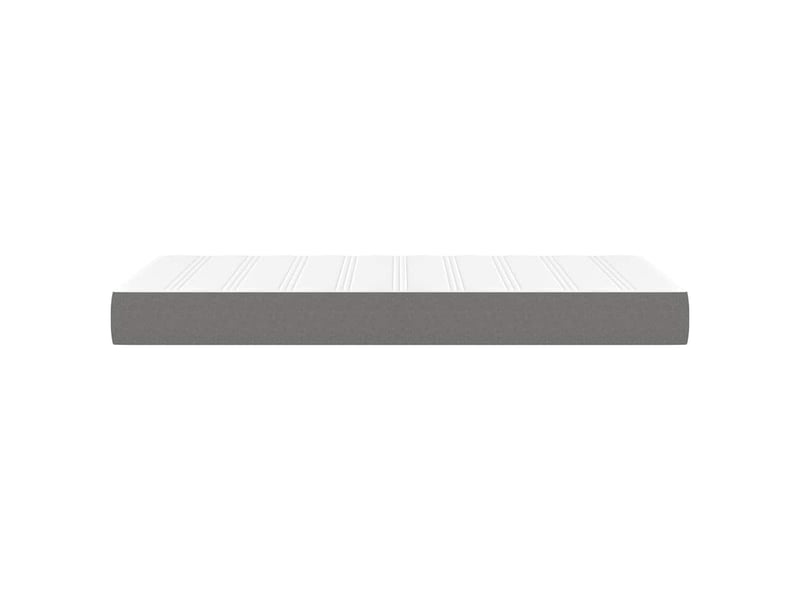  Matelas de lit à ressorts ensachés fermeté moyenne gris foncé 100x200x20 cm  - Conforama D