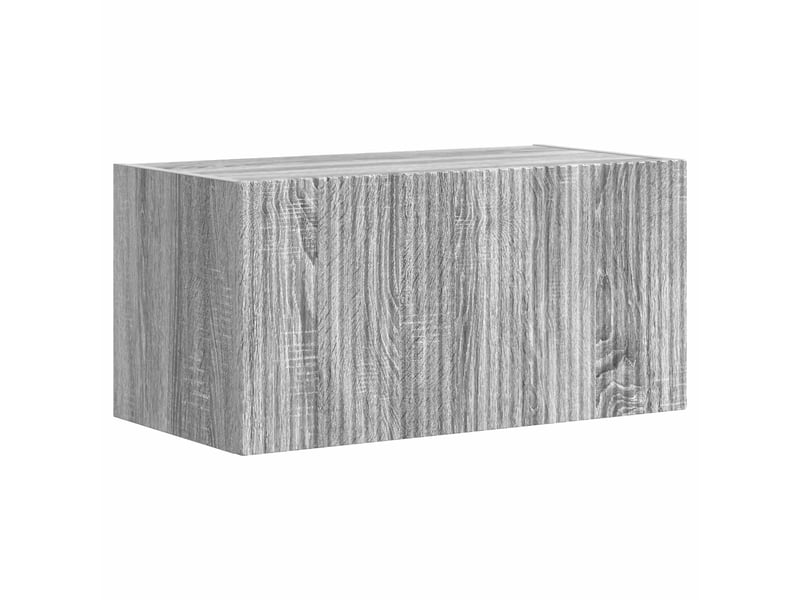  Ensemble meuble tv - banc tv - meuble de rangement 5 pcs gris sonoma bois d'ingénierie  - Conforama E