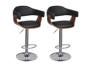 Lot de 2 tabouret de bar, chaise de bar similicuir