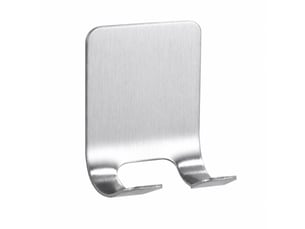 Porte-serviettes en acier inoxydable, rack en rouleau de toilette, noir, brossé, ensemble