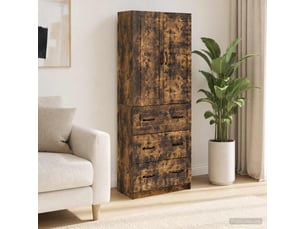 Armoire <strong></strong> <strong></strong> coloris bois clair largeur 66 cm