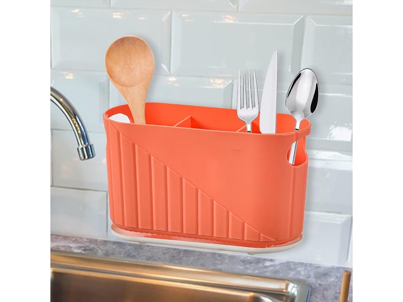 Boîte de rangement pour baguettes, porte-ustensiles de cuisine porte-outils multifonction pour sécher les ustensiles porte-outils - Conforama C