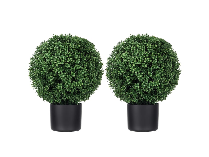  Plante artificielle de buis, sphérique, 52 x 40 cm, verte  - Conforama A