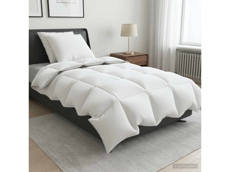  Ensemble de couette 90 % en duvet d’oie fulda 3 pcs - duvet 140 x 220 cm  - Conforama B