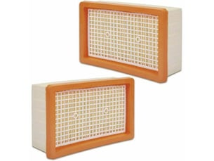 Lot de 2 filtres plissés plats compatibles avec les aspirateurs multi-usages kärcher mv4 mv5 mv6 wd4 wd5 wd6