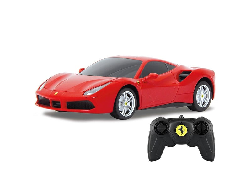  Voiture télécommandée ferrari 488 gtb 1:24 rouge 2,4ghz 405133 - Conforama C