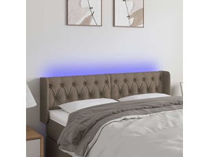 Tete de lit A poser largeur 163 cm taupe