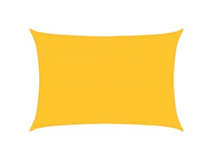 Voile d'ombrage - voile d'ombre - voile parasol 160 gm² jaune 3x4 m pehd