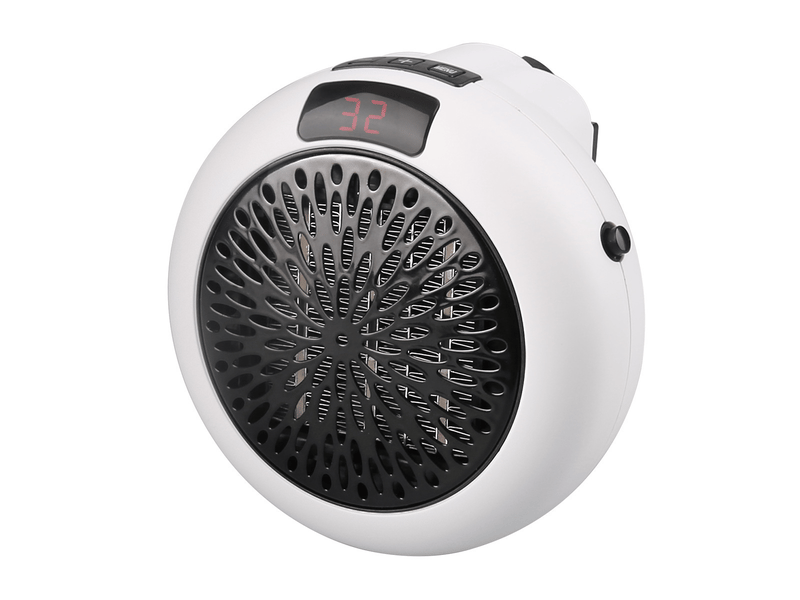  Chauffage céramique avec télécommande 350-400 w, plastique, blanc, multicolore - xlh-zls-005893mf XLH-ZLS-005893MF - Conforama C