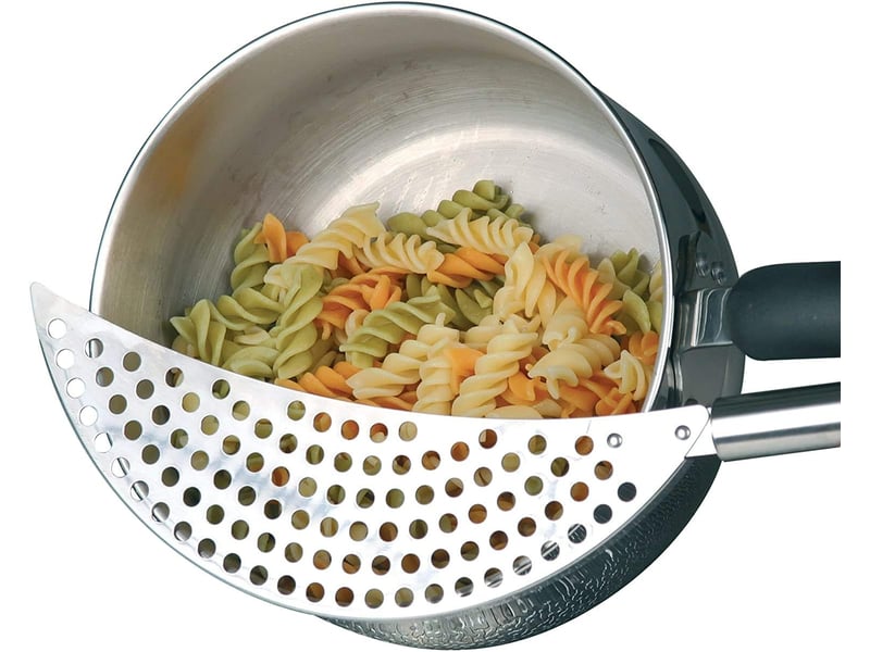  Passoire en acier inoxydable pour casserole de cuisine tout usage pour tamis, passoire endurance crescent  - Conforama D