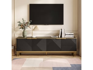 Meuble tv coloris noir 37.5 cm URBAN MEUBLE