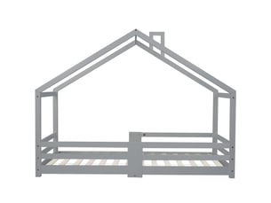 Lit simple 90x200 cm MAISONORA coloris gris