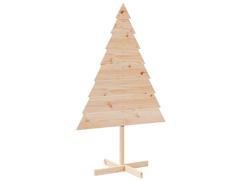  Sapin de noël - arbre de noël en bois pour décoration 150 cm bois massif  - Conforama A