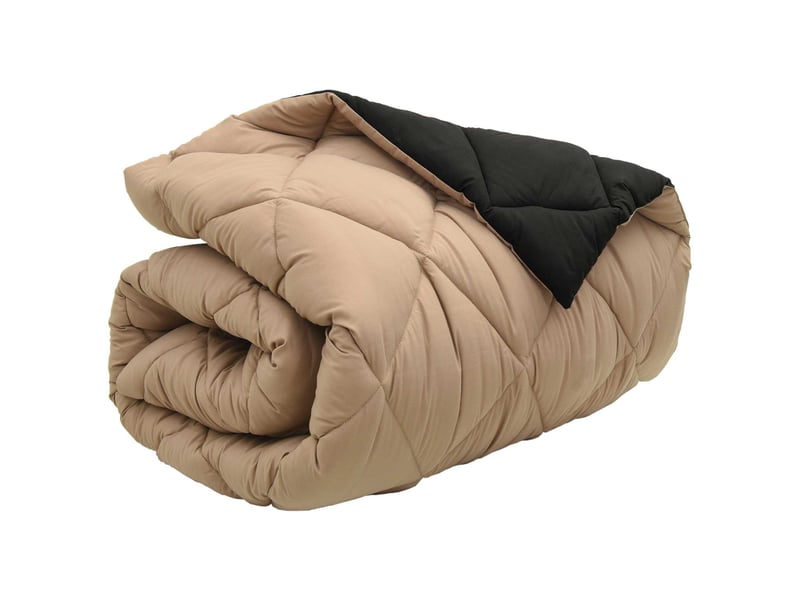  Duvet d'hiver - couette 155 x 200 cm 450 gsm microfibre (100% polyester)  - Conforama E